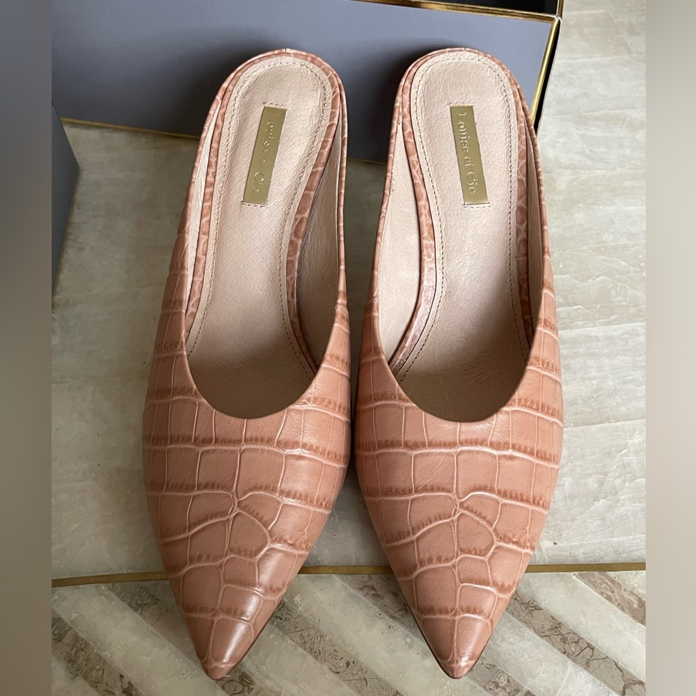 Louise et Cie Karas Leather Heels, 9